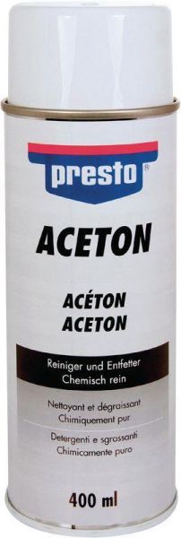 Presto Acetone Spray 400 ml., Thinner, Painting supplies, Maintenance, Oils & Chemistry