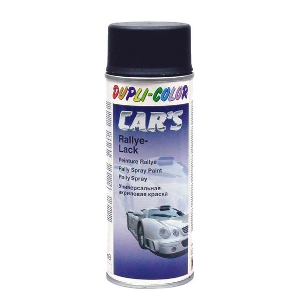 Car's Rallye Lack Lackspray schwarz seidenmatt 400 ml. (DU652240)