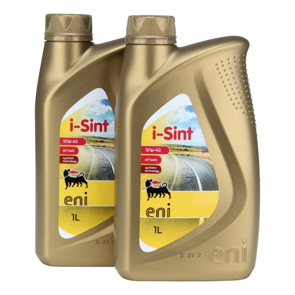 Agip Eni Motoröl i-Sint 10W-40, 4-Takt, synthetisch - 2x1 Liter (10173902)