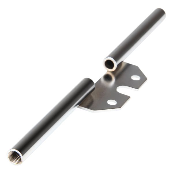 Blinkerhalter Blinkerträger Strebe chrom 12mm hinten (mit M10 Gewinde) für Simson S50 S51 S53 S70 (100862)