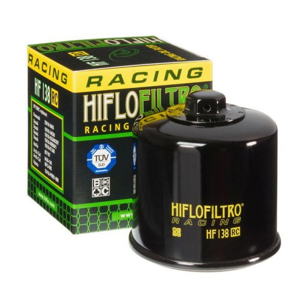Hiflo Racing Ölfilter HF138RC für Kawasaki, Suzuki, Aprilia, Arctic Cat, Cagiva, Kymco (963127)