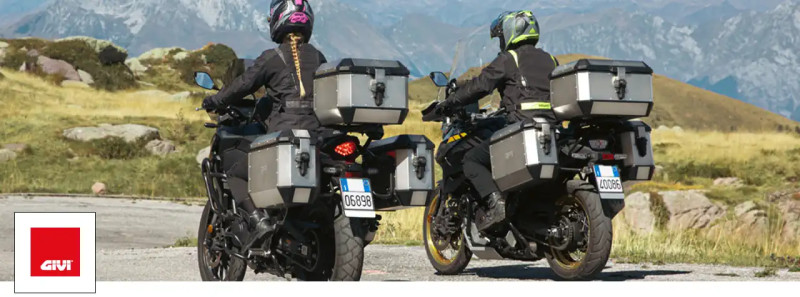 Givi - Top cases, side cases, bags, helmets, accessories motorcycles