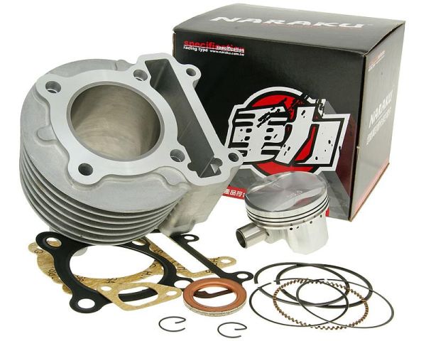 Zylinderkit Naraku 155ccm Schmiedekolben für Yamaha und MBK mit 5ML 4V Motor (67600507)