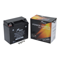 Gel-Batterie Kage YB9-B, 12 V 9 Ah, Pluspol links, DIN 50914 (165981)